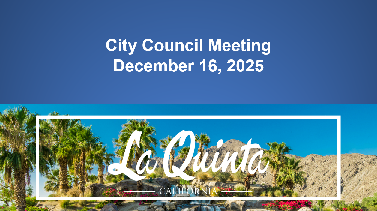 Thumbnail image for City Council Meeting - December 16, 2025
